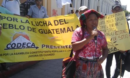 Thelma Cabrera: «Las políticas extractivas afectan desde la niñez»