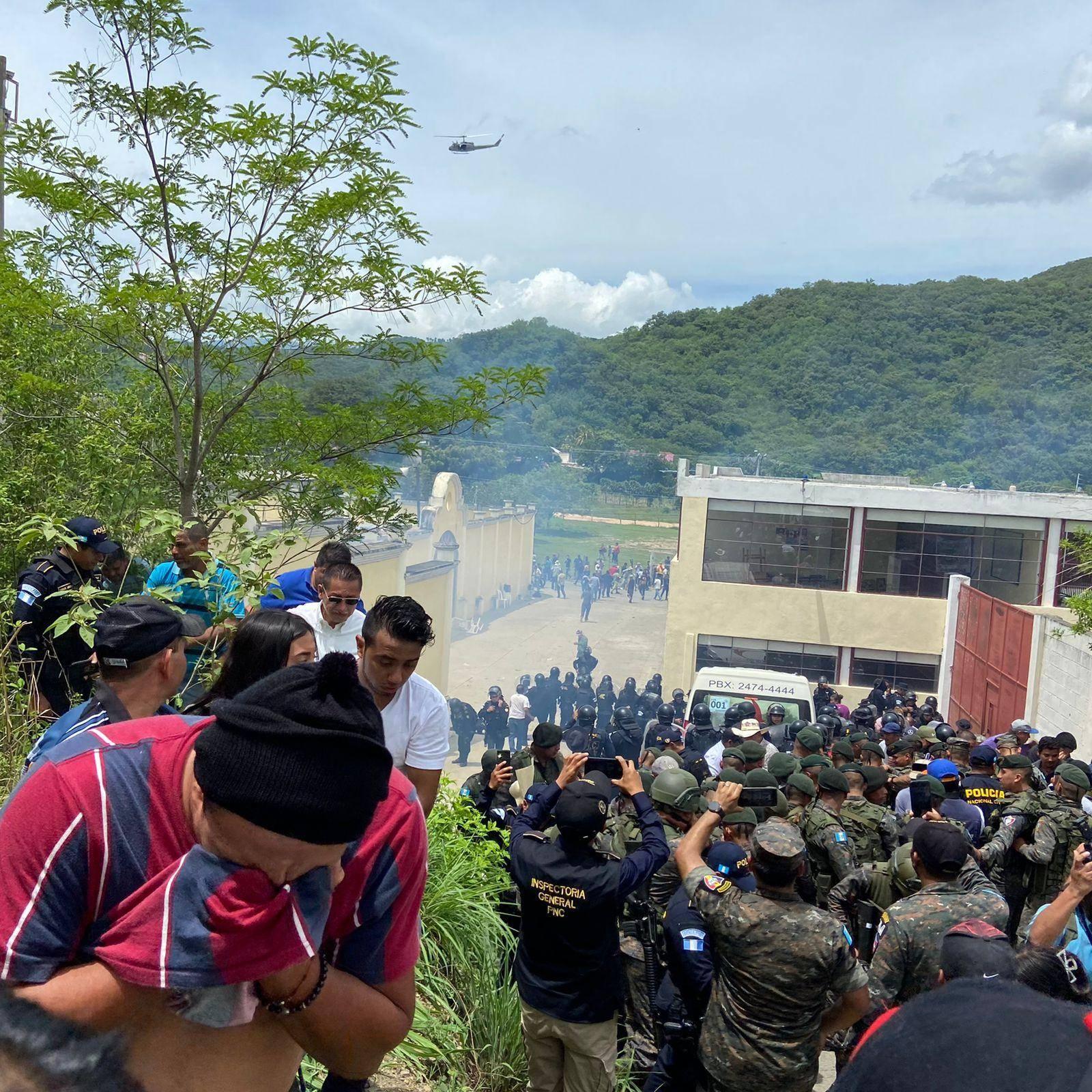 Disturbios en San José del Golpo