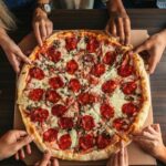 El Día D / Compartir una pizza con amigos 🍕